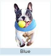 Dog cooling scarf blue