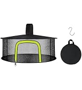 Doacpcr 1 Layer Herb Drying Rack, Herb Drying Rack Hanging Mesh, Foldable Bud Drying Net with U-S...
