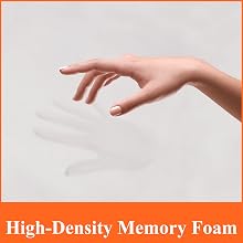 The driver seat cushion eature high-quality memory foam, maintaining shape even with extended use