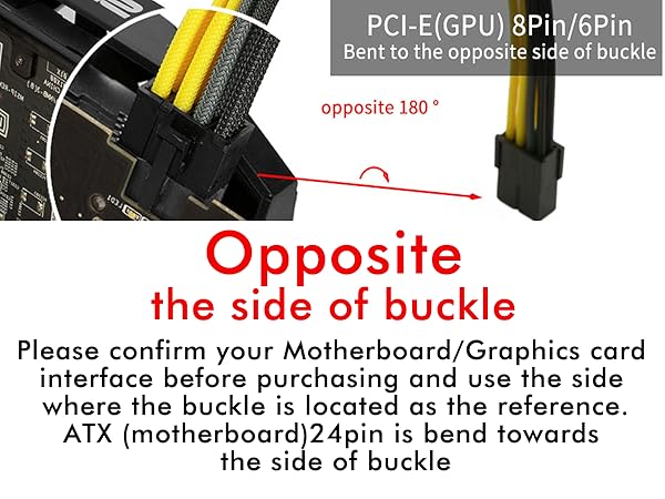 Pre-bend design Pci-E 8P