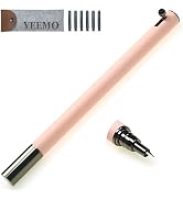 YEEMO Retractable Fountain Pen – 0.38 mm Extra Fine Nib Fountain Pen, Smooth Fancy Pens with Conv...