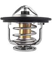 Thermostat for Car,Heavy Duty Engine Coolant Thermostat Compatible with Honda Civic Accord Acura ...