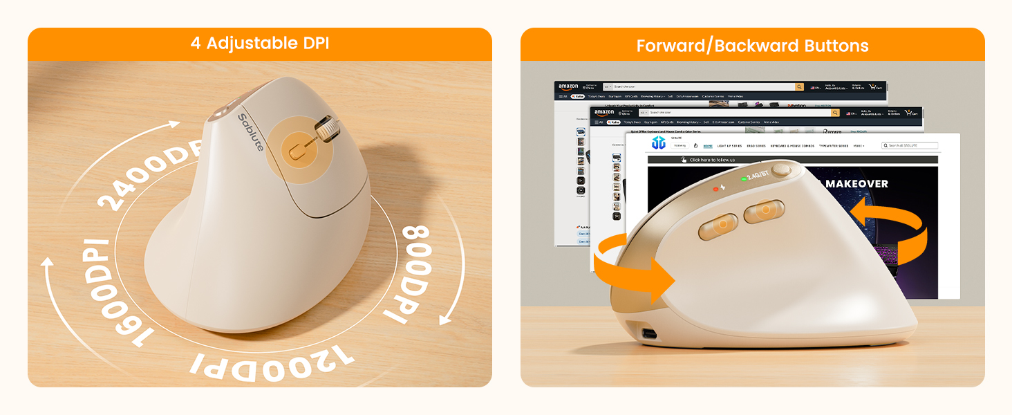 ergonomic mouse wireless