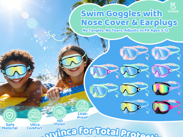 goggles with nose cover