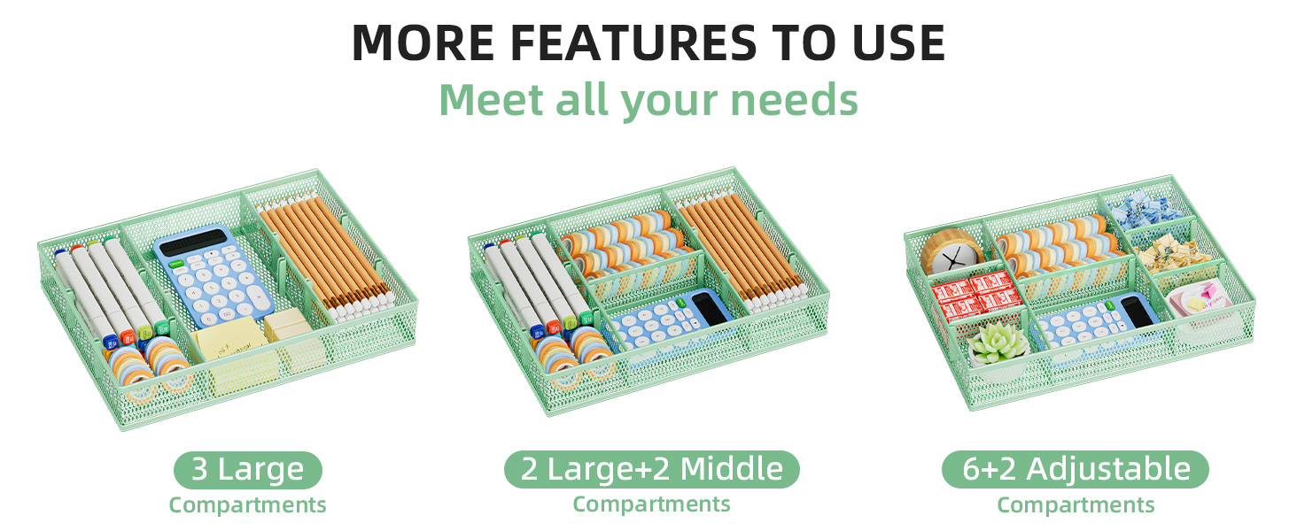 desk drawer organizer tray