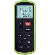 Lavatools KT8 Digital Kitchen Dual Timer & Stopwatch, Backlight, Ultra Loud Alarm, Mute Function,...