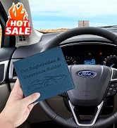 Car Registration and Insurance Holder, Premium PU Leather Vehicle Glove Box Car Organizer Men Wom...