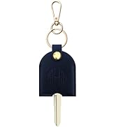 ANHBKAR Leather Keys Sleeve for Broken Car Key Loop Replacement, Keychain Cover Cute Protector an...
