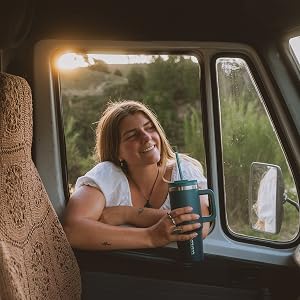 BJPKPK Tumbler With Handle And Straw