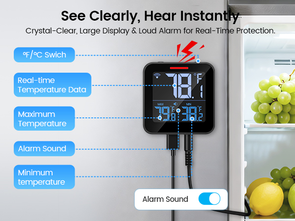 freezer alarm