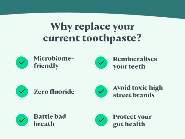 Why replace your current toothpaste