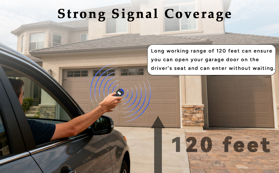 Garage Door Opener Remote Compatible with Linear Delta 3
