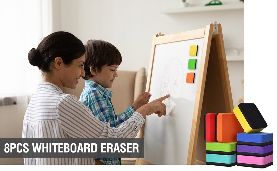 8PCS WHITEBOARD ERASER
