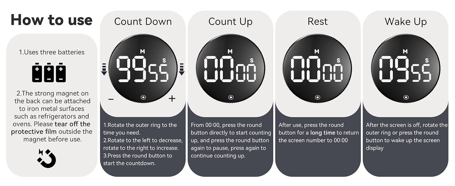 black timer