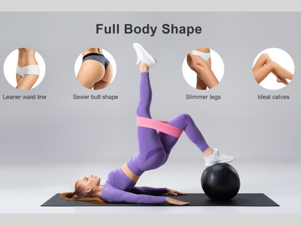Yoga & Pilates Essentials Kit for Women - Home Workout Equipment Set