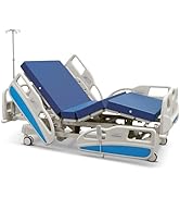 Premium 5 Function Full Electric Hospital Bed for Home Use with PU Advanced Mattress and LINAK Mo...