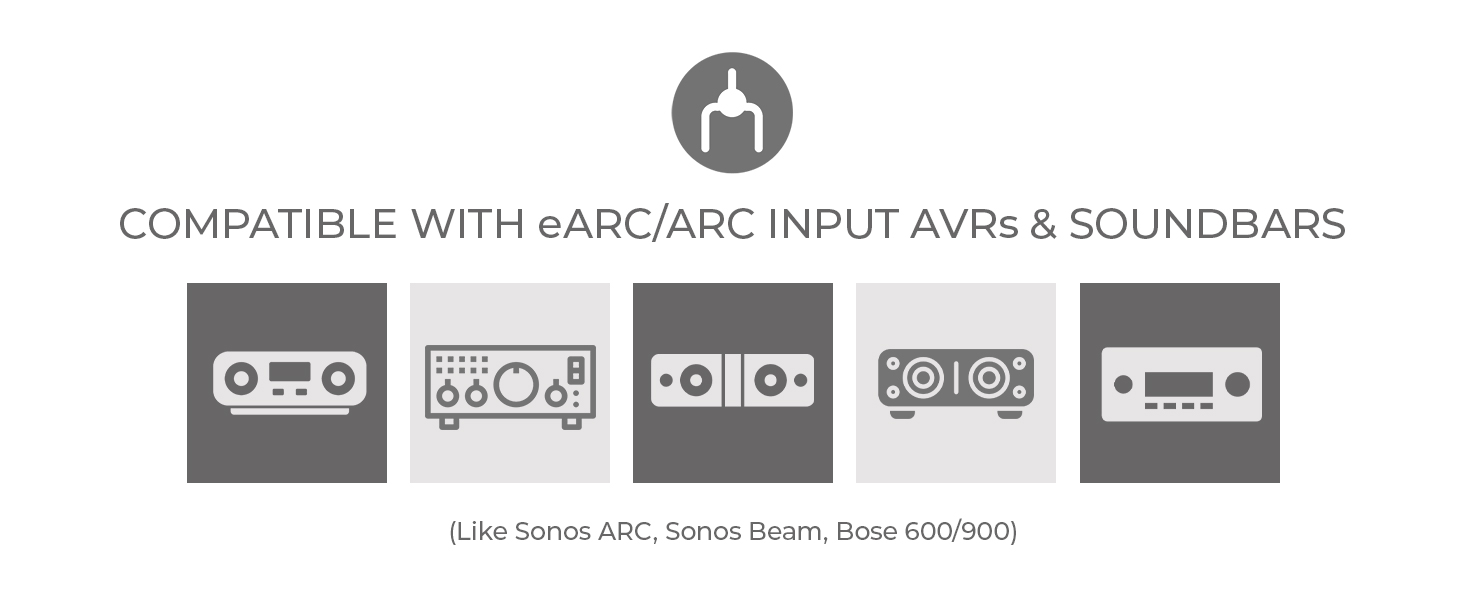 ARC audio splitter