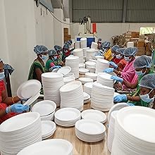 paper plates 9 10 disposable plastic chinet stackman dixie bamboo heavy duty eco bamboo friendly