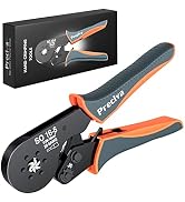 Hexagonal Ferrule Crimper, Preciva 16-6 Hexagonal Jaw Wire Crimping Pliers AWG 28-5 (0.08-16mm²) ...