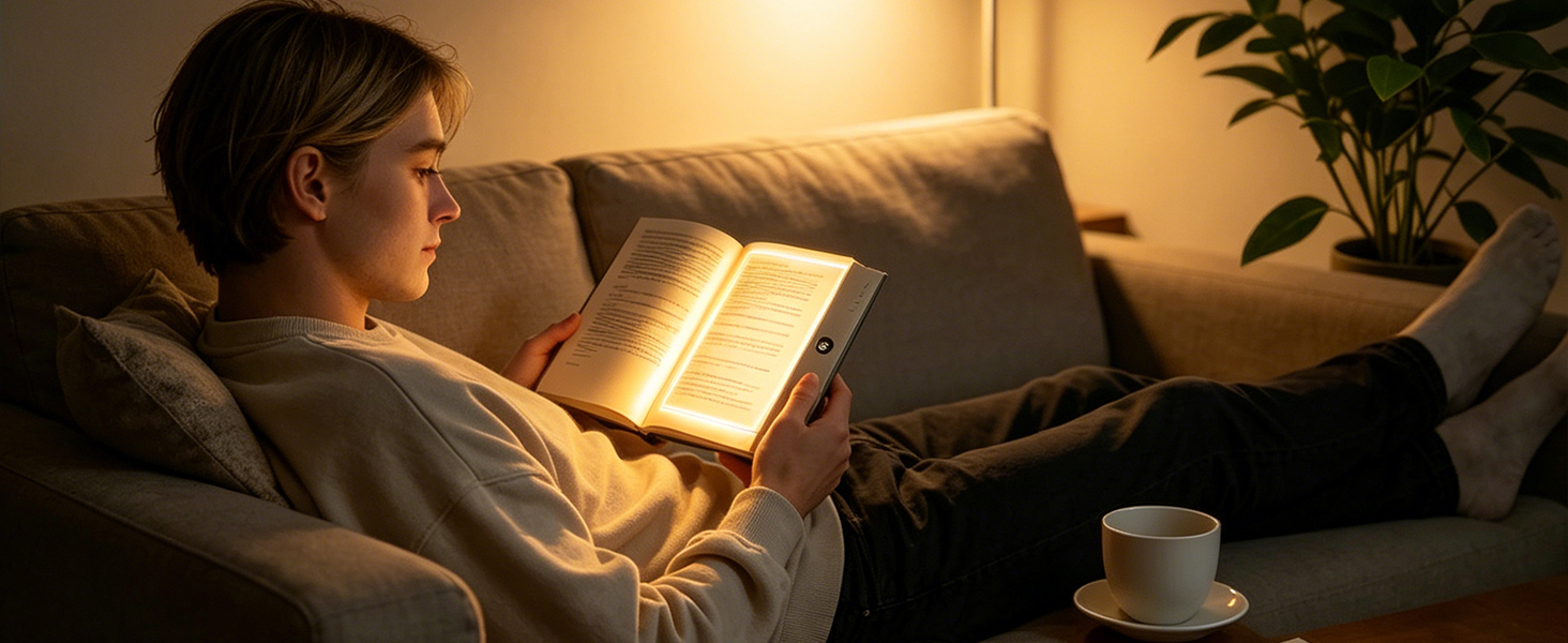 LED Book Light and Night Light 2 in 1