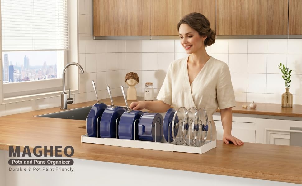 Magheo lids Organizer inside cabinet