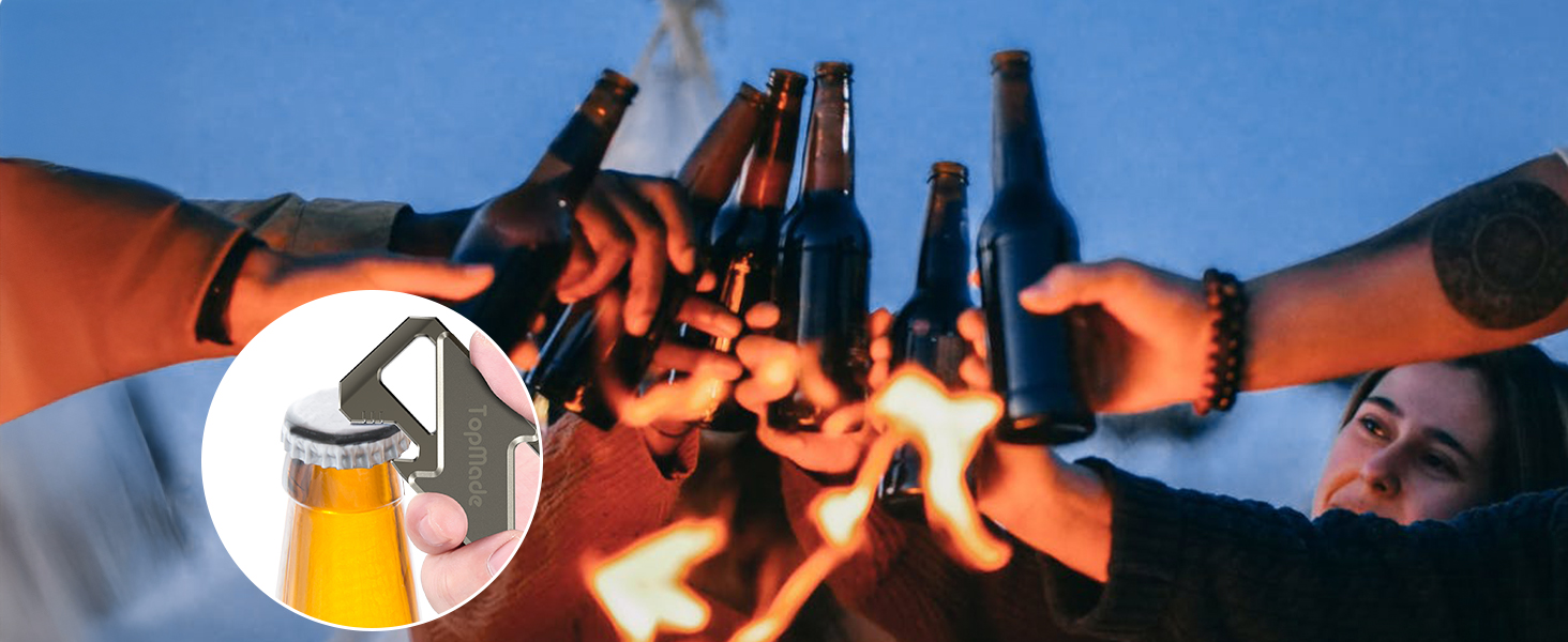 Heavy Duty Car Key Chains Bottle Opener