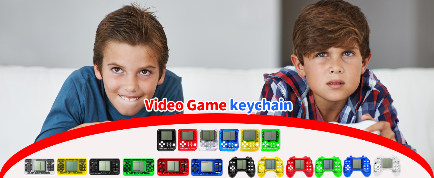 Video Game Keychain Party Favors