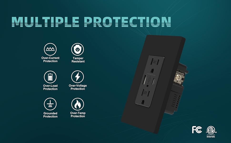 USB Wall Charger Ports