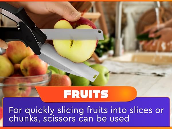 salad scissors for chopped salad heavy duty kitchen scissors veggie cutter chopper meat shears
