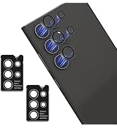 GOZOPO [2 Pack Camera Lens Protector for for Samsung Galaxy S24 Ultra,Tempered Glass,9H Hardness