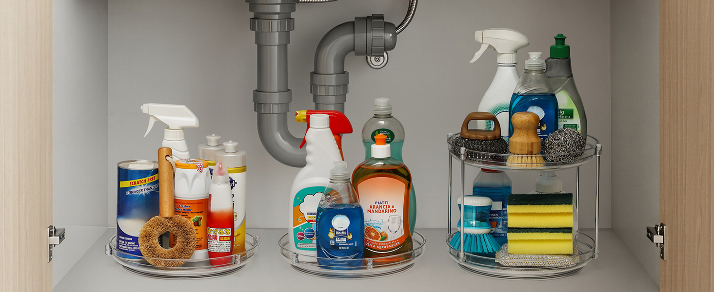 lazy susan turntable organizer