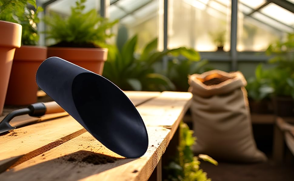 Black Bonsai Soil Scoops