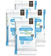 Simpleaf Flushable Wet Wipes Unscented