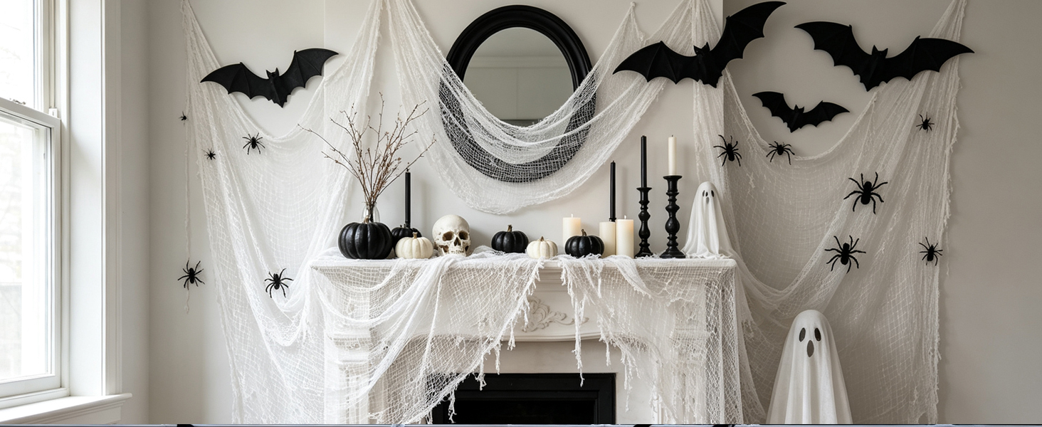 white creepy cloth