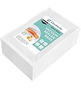 Cloudslucky Vacuum Sealer Bags for Food Saver Bag, Seal A Meal Machine Bag, Sous-Vide Bags, Pre-c...