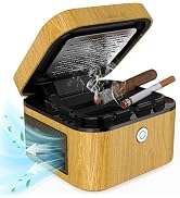 VANSU Multifunctional Smokeless Ashtray,HEPA Filter Ashtray Indoor,USB Rechargeable Smoke Removin...