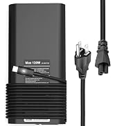 Fepprry Replacement 130W USB C Laptop Charger Compatible with Dell XPS 15 2in1 9575 9510 9500 952...