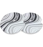 Car Coasters 2 Pack, Small 2.56" Stone Car Cupholder Absorbent Coaster Set for Women Men Drink Cu...