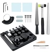NATGAI Ring Bender Tool Kit, Professional Spoon Ring Bender, Ring Press & Ring Maker Kit with Mea...
