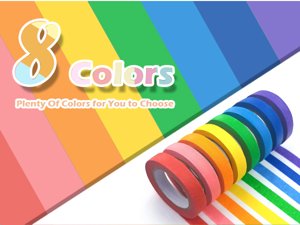 Colored Masking Tape