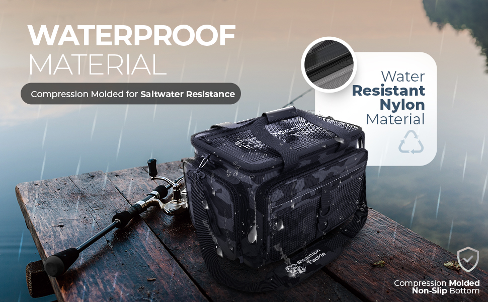 Reaction Tackle Heavy Duty Large tackle bag for Fishing