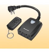 DEWENWILS Outdoor Wireless Remote Control Outlet Power Strip Weatherproof, Expandable Indoor Outd...