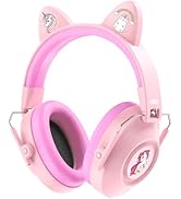 Dr.meter Noise Cancelling Headphones for Kids: 32dB Cute Kids Ear Protection Ear Muffs Toddler Au...