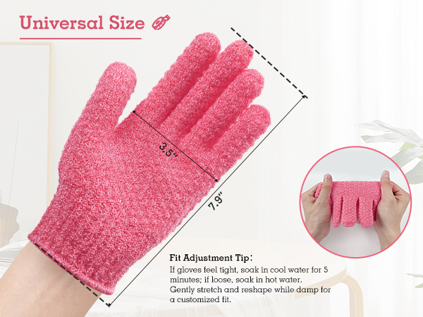 Exfoliating Glove Shower Gloves