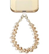 NUBYYA Lostars Handmade Gemstone Beaded Phone Wrist Strap with Tether Tab – Detachable Hands-Free...