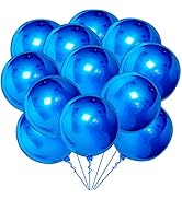 XtraLarge, Metallic Royal Blue Balloons - 12 Pieces, 22 Inch | Metallic Blue Balloons, Blue Mylar...