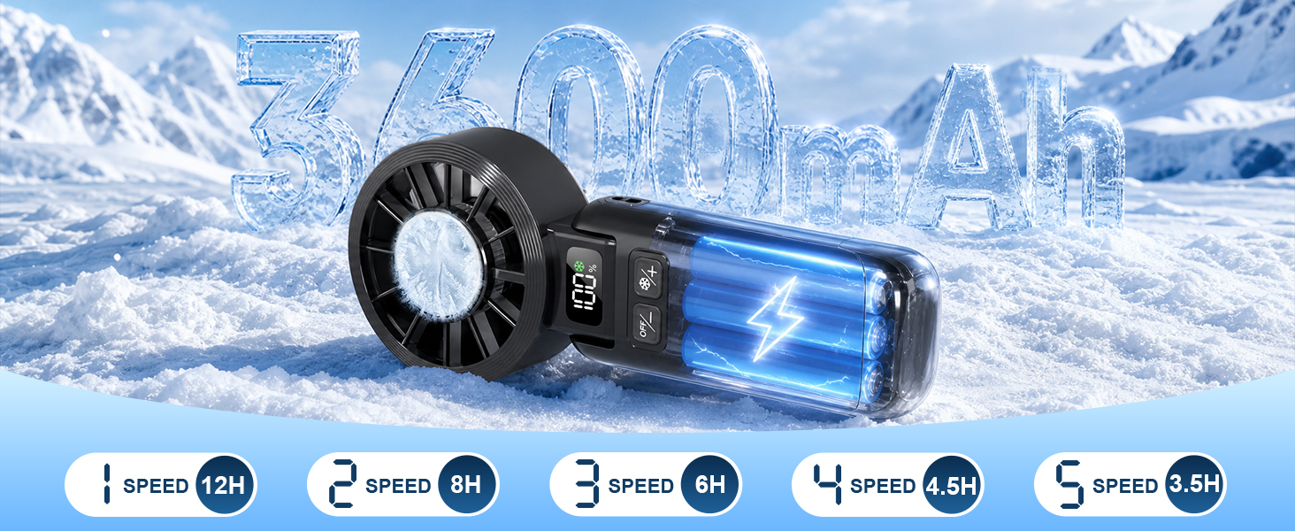 black portable fan
