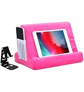 Sttargxing 2pcs Multi-Angle Tablet Holder Cushion Stand with Net Pocket & Black Color Phone Stand...