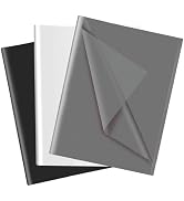 30 Sheets Black White Grey Tissue Paper for Gift Bags, Tissue Paper Wrap Bulk for Decoration Wedd...