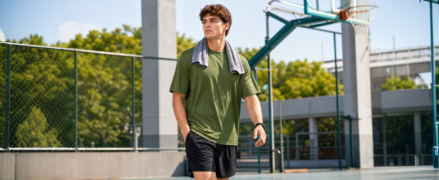 workout shirts for men